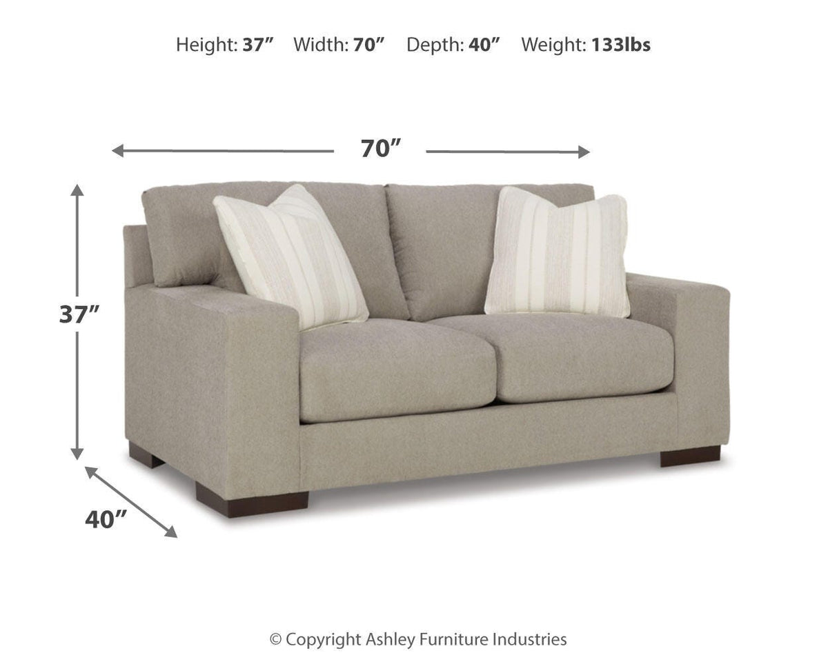 Conjunto de sofá y loveseat Deltona