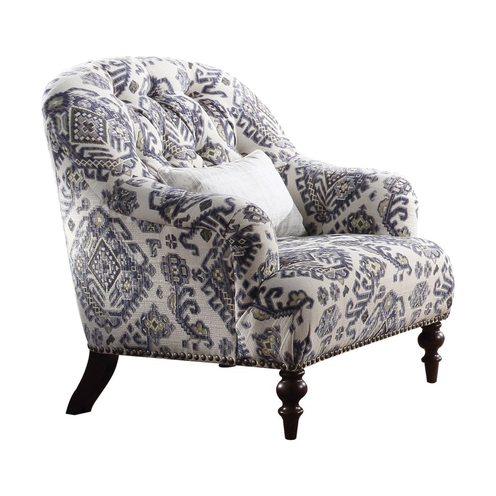 Silla Saira de 34" de ancho con almohada
