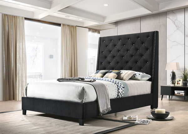 Chantilly Bed Black