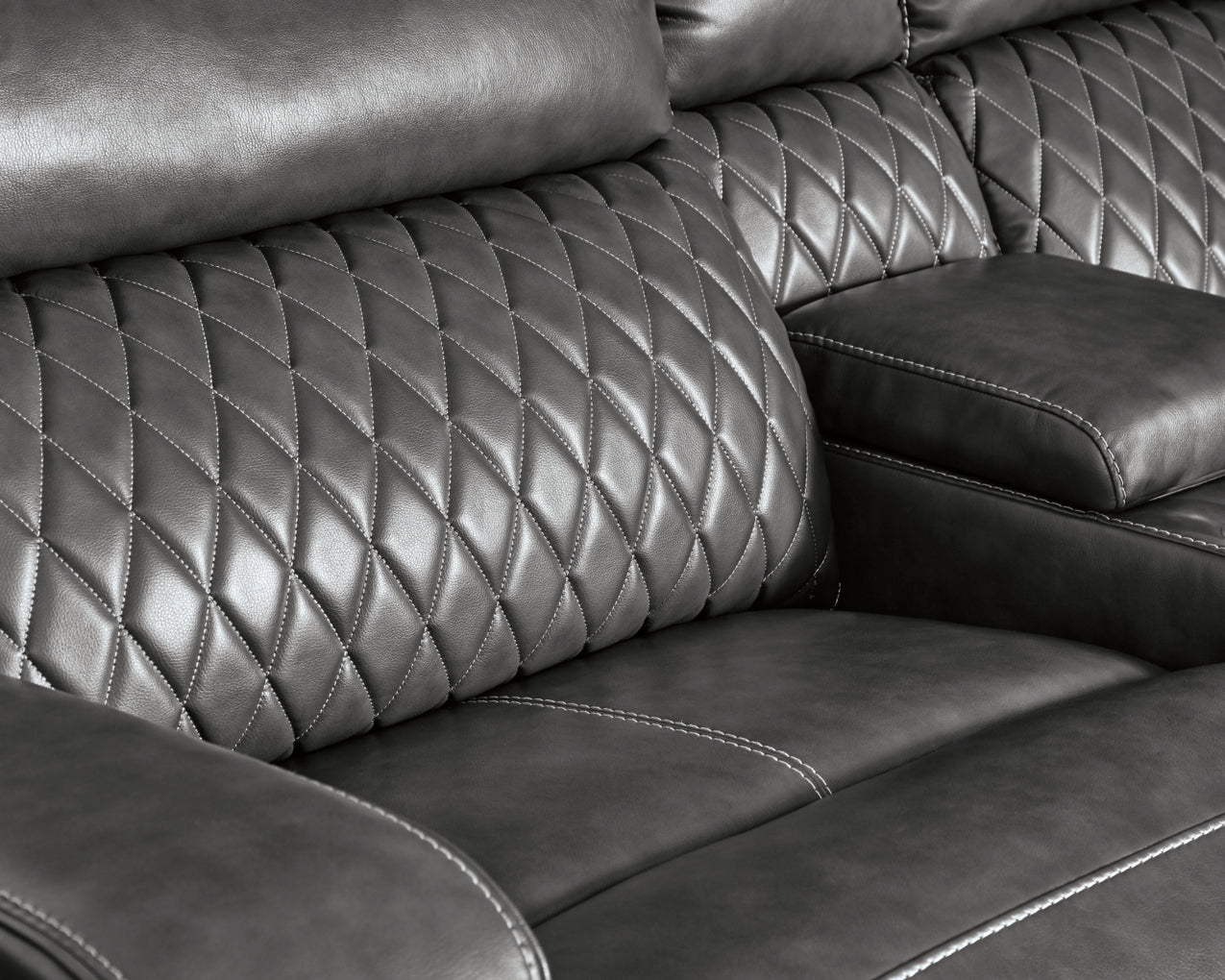 Samperstone 3-Piece Power Reclining Sectional Loveseat