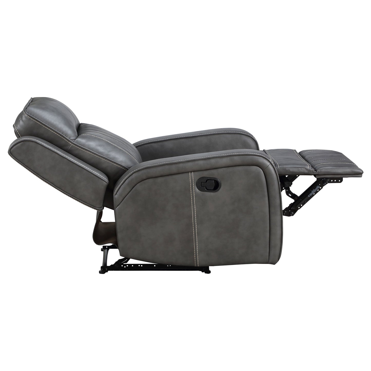Raelynn Upholstered Power Lift Recliner Chair Grey