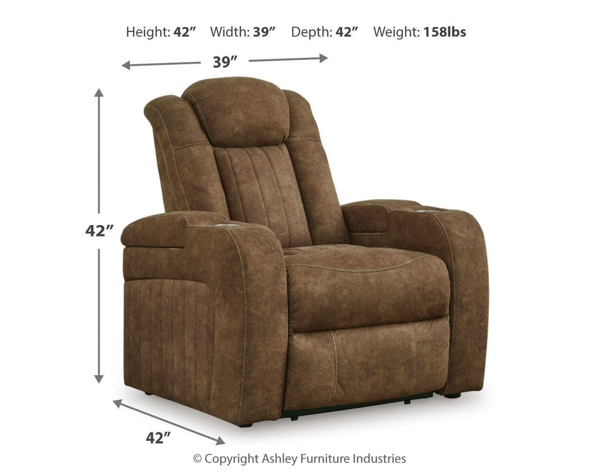 Wolfridge PWR Recliner/ADJ Headrest