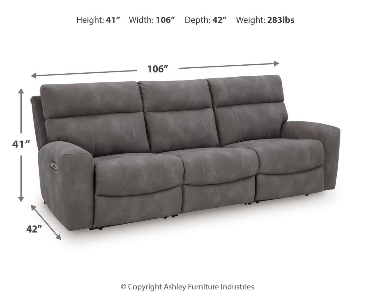 Next-Gen Durapella 3-Piece Power Reclining Sectional Sofa