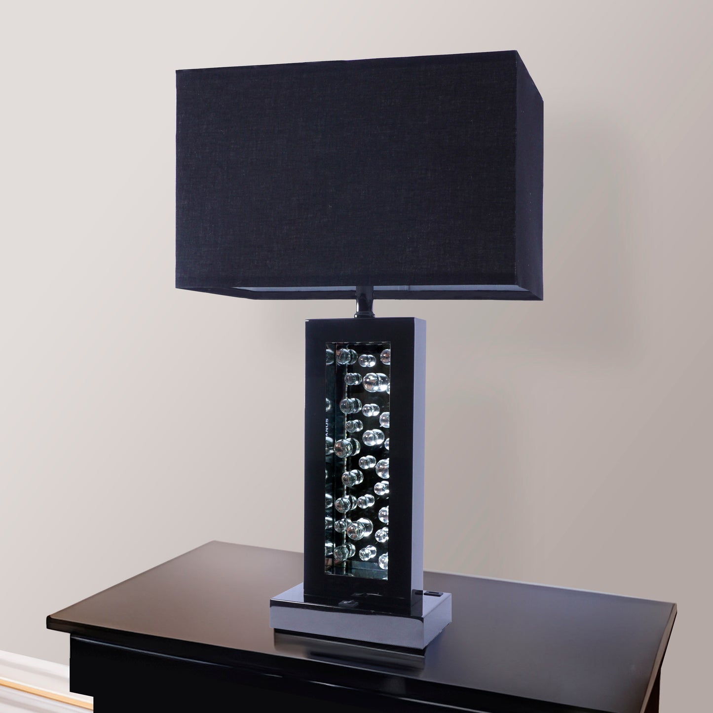 Monica Lamp Chrome-Led Accent