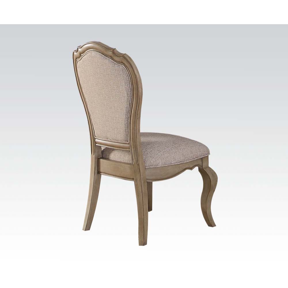 Silla auxiliar tapizada Chelmsford de 109 cm de alto (juego de 2)