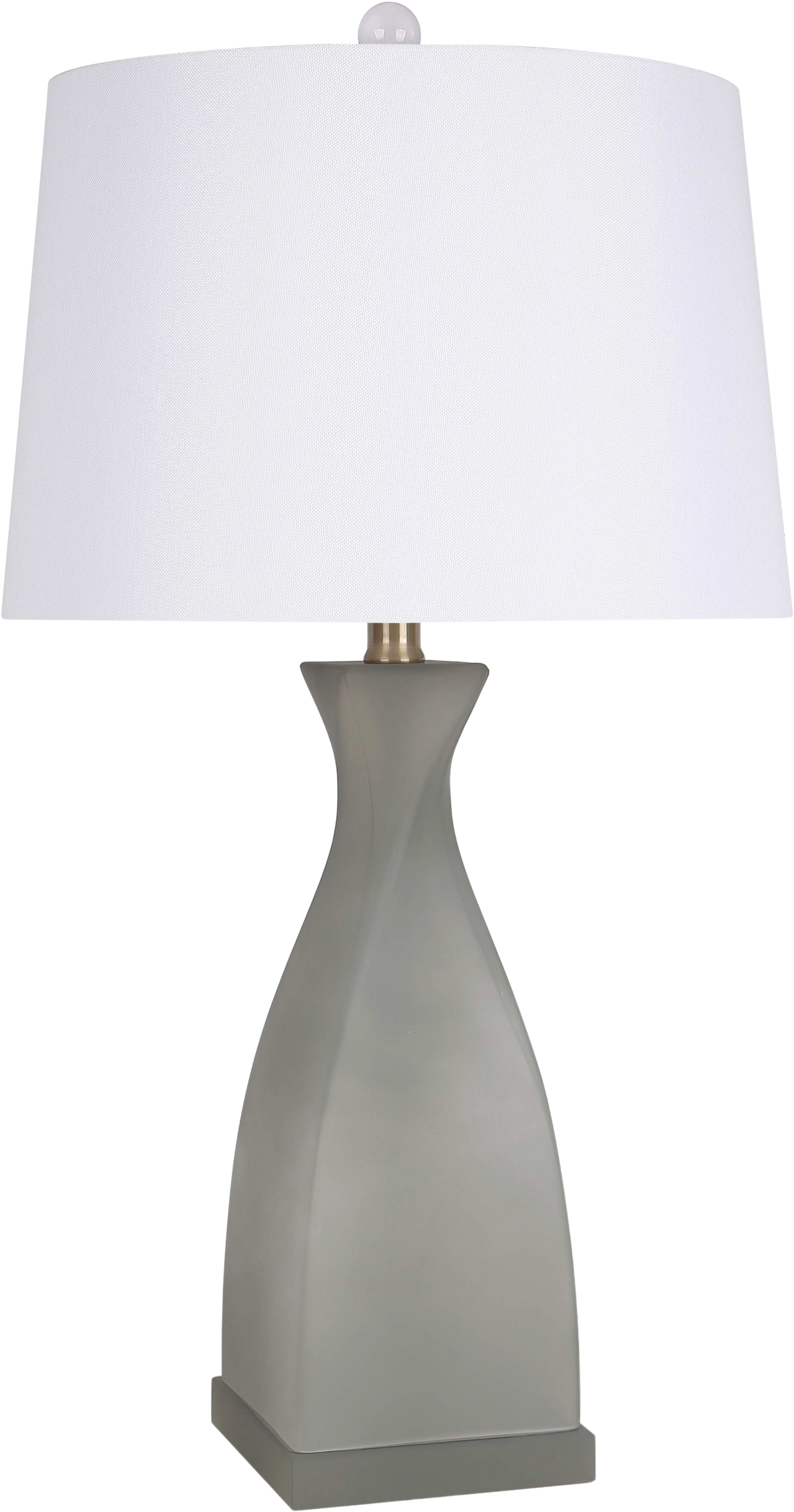 Sage Elegance Art Glass Table Lamp (Case Pack 2)