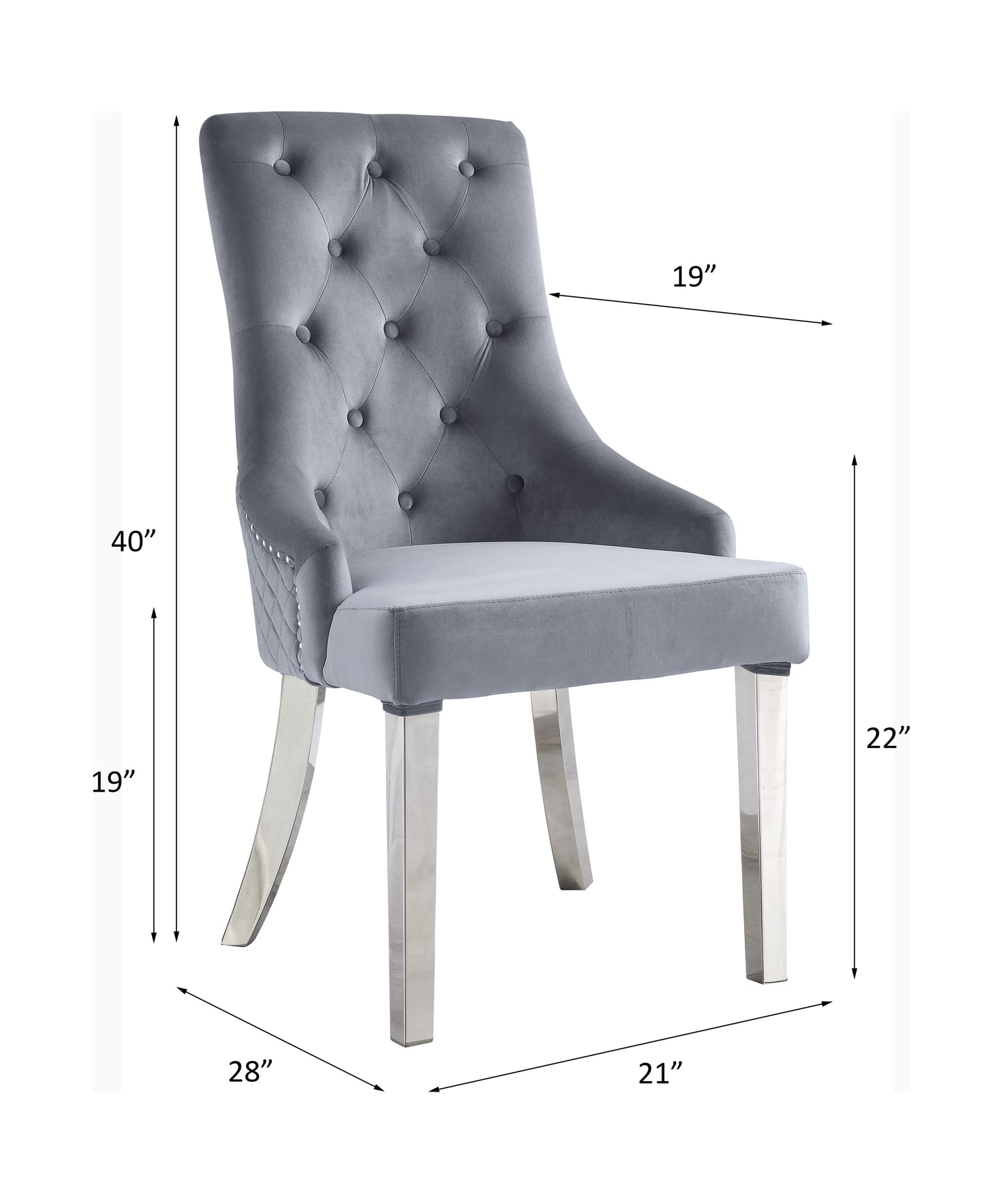 Satinka 40"H Upholstered Side Chair