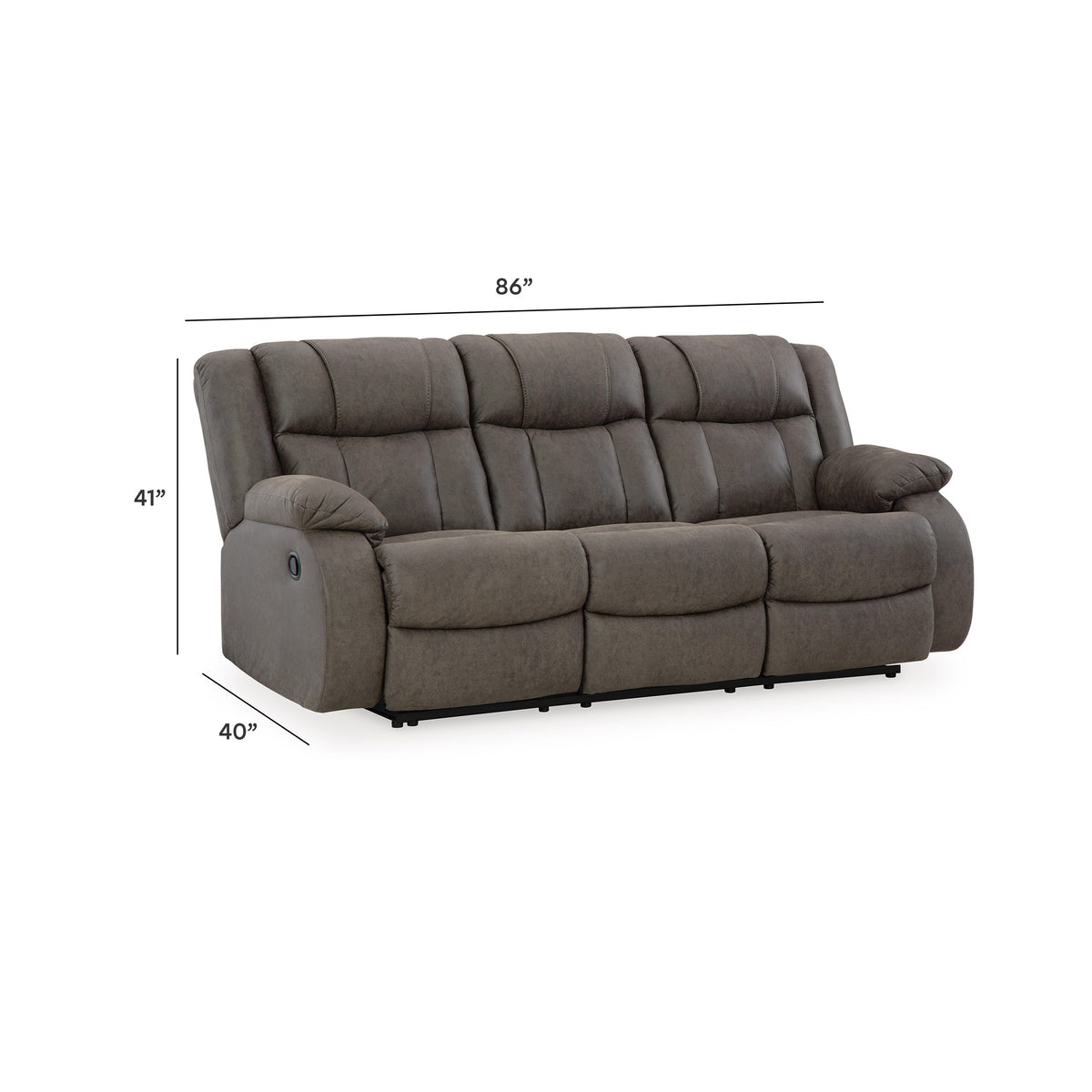First Base Reclining Sofa