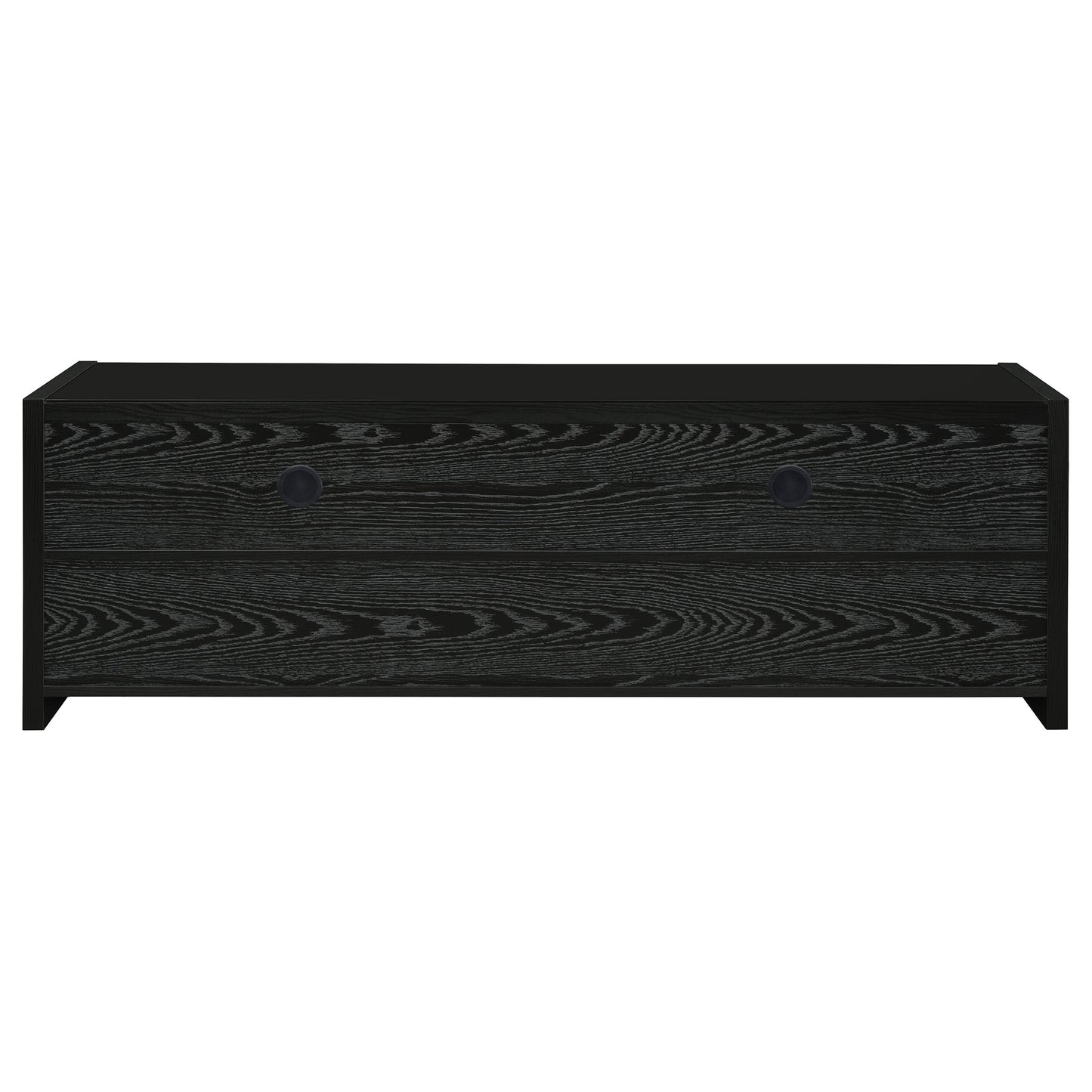Alton 3-drawer Engineered Wood 61-inch TV Stand Black Oak