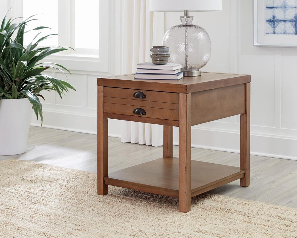 Classic Wooden End Table