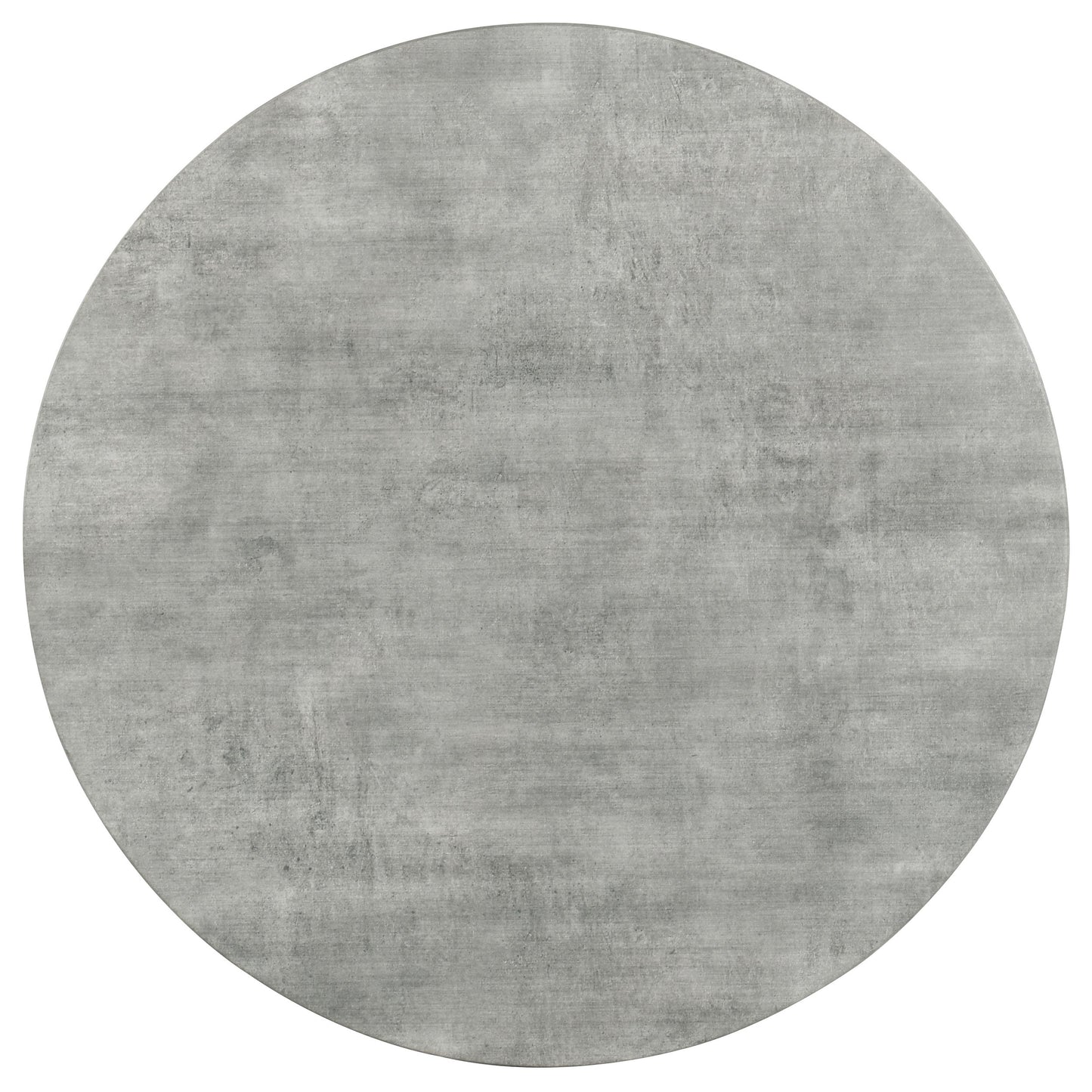 Juego de mesa de centro y auxiliar Hadi Round SmartTop en color cemento
