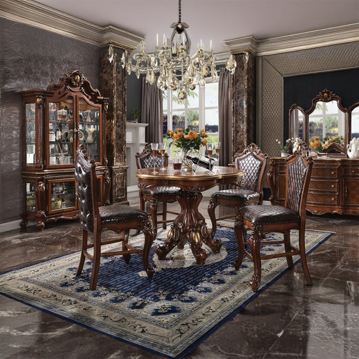 Picardy 48"H Upholstered Counter Height Chair (Set-2)