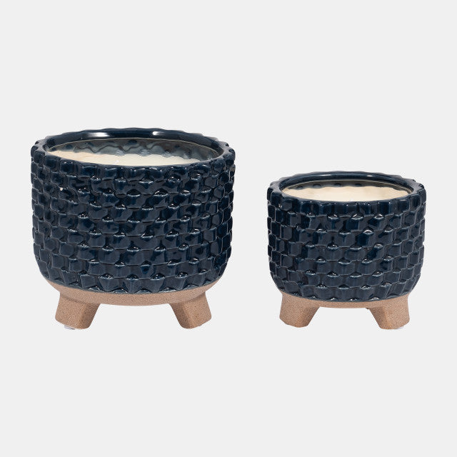 Ocean Mist Woven Candle