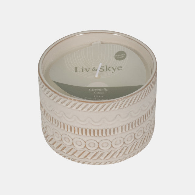 Tribal Citro Candle