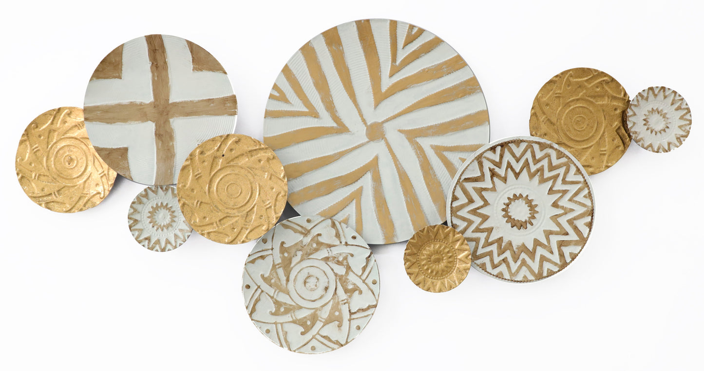 ''Geometric Art'' Metal Wall Art