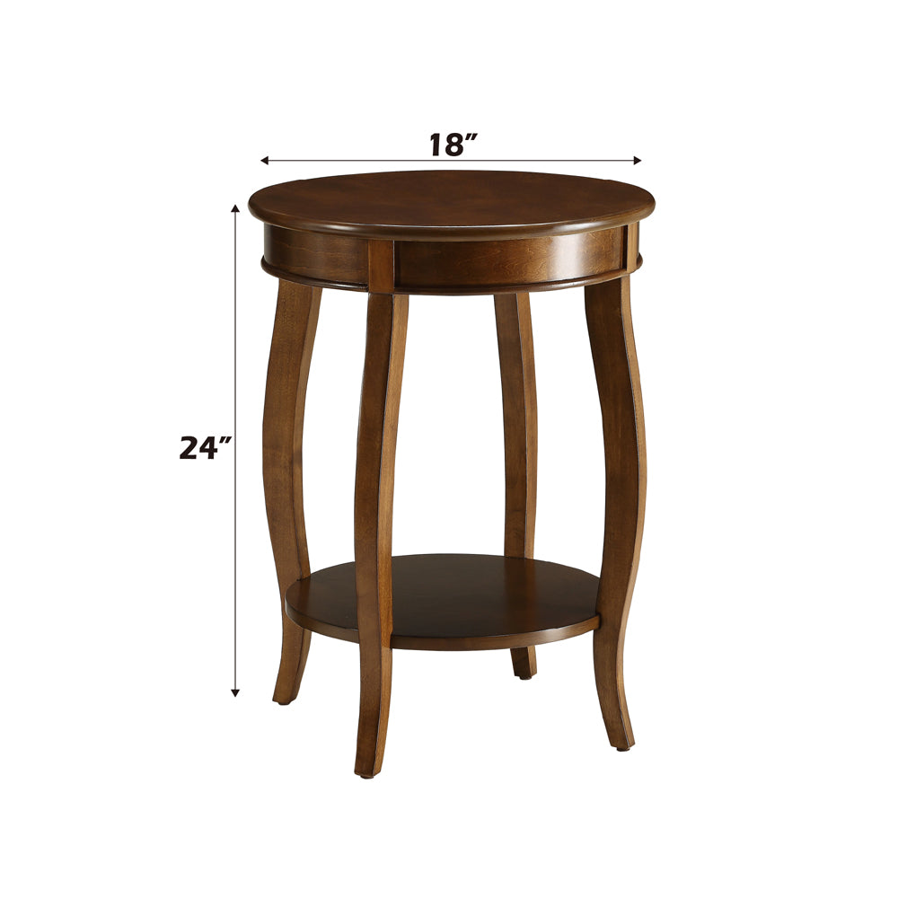 Aberta Accent Table - Walnut