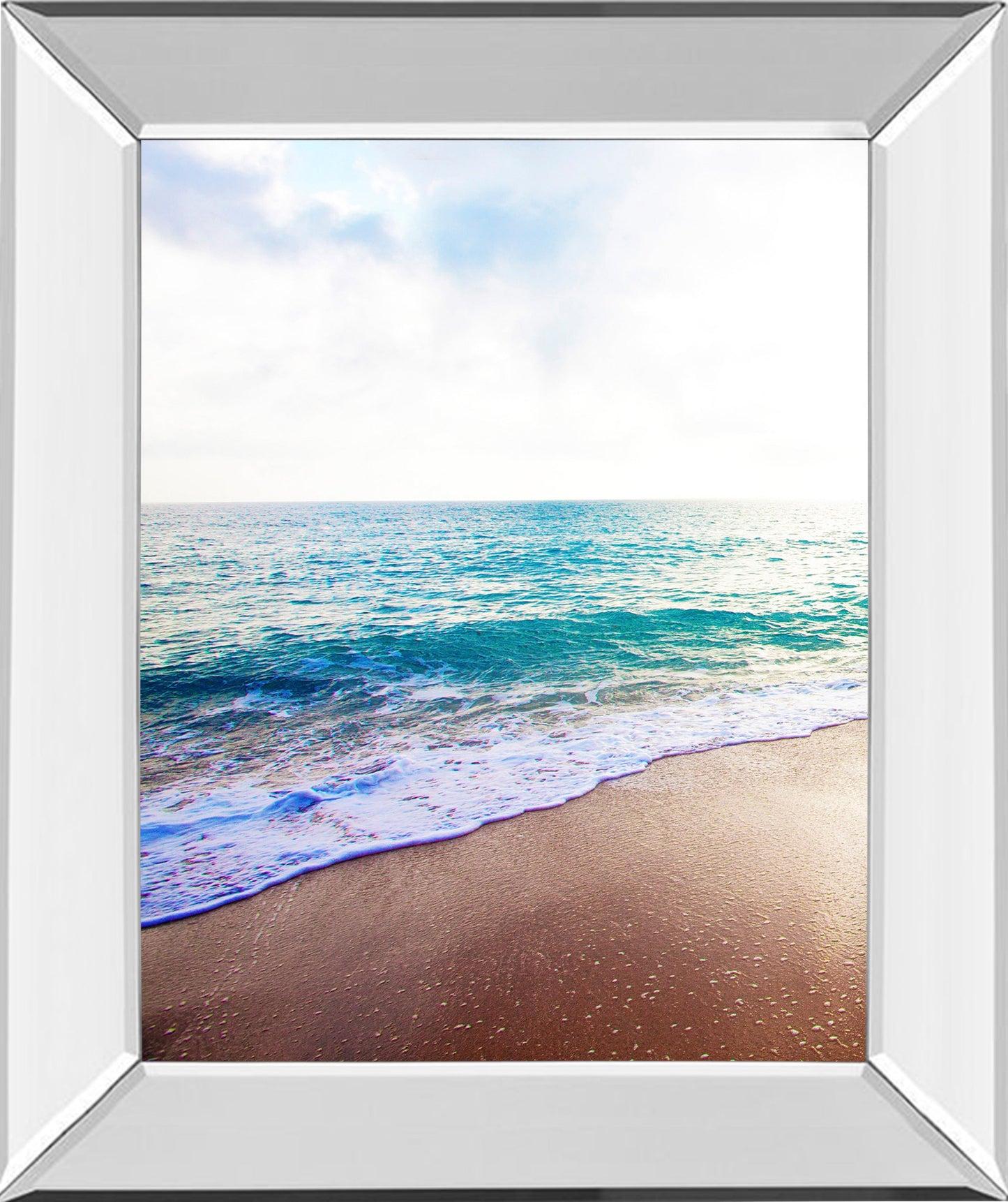 Mirrored Frame Golden Sands II By Susan Bryant
