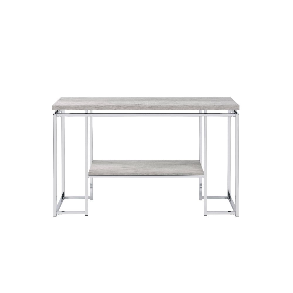 Mesa de sofá rectangular Chafik de 47 "de largo