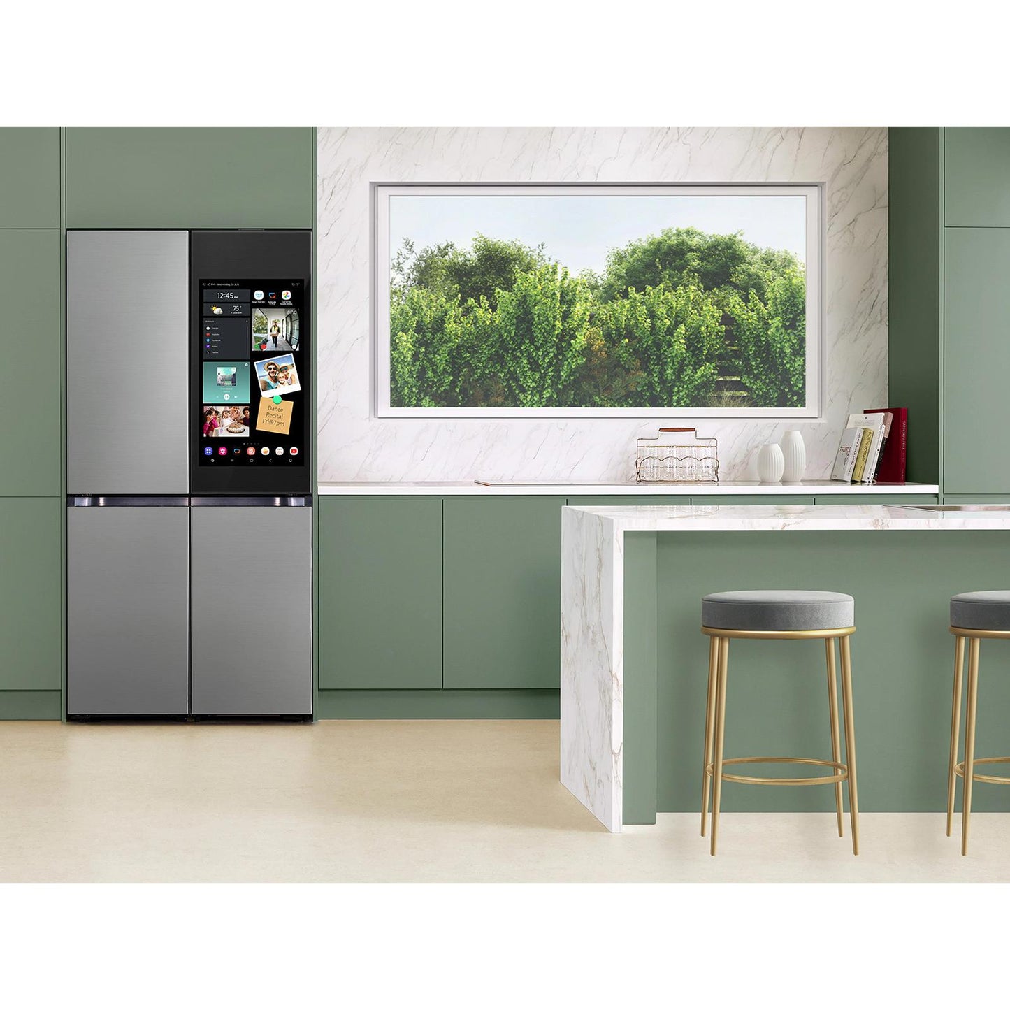Samsung 29 cu. ft. 4-Door Flex™ Refrigerator with AI Family Hub™ RF29DB9900QDAA IMAGE 12