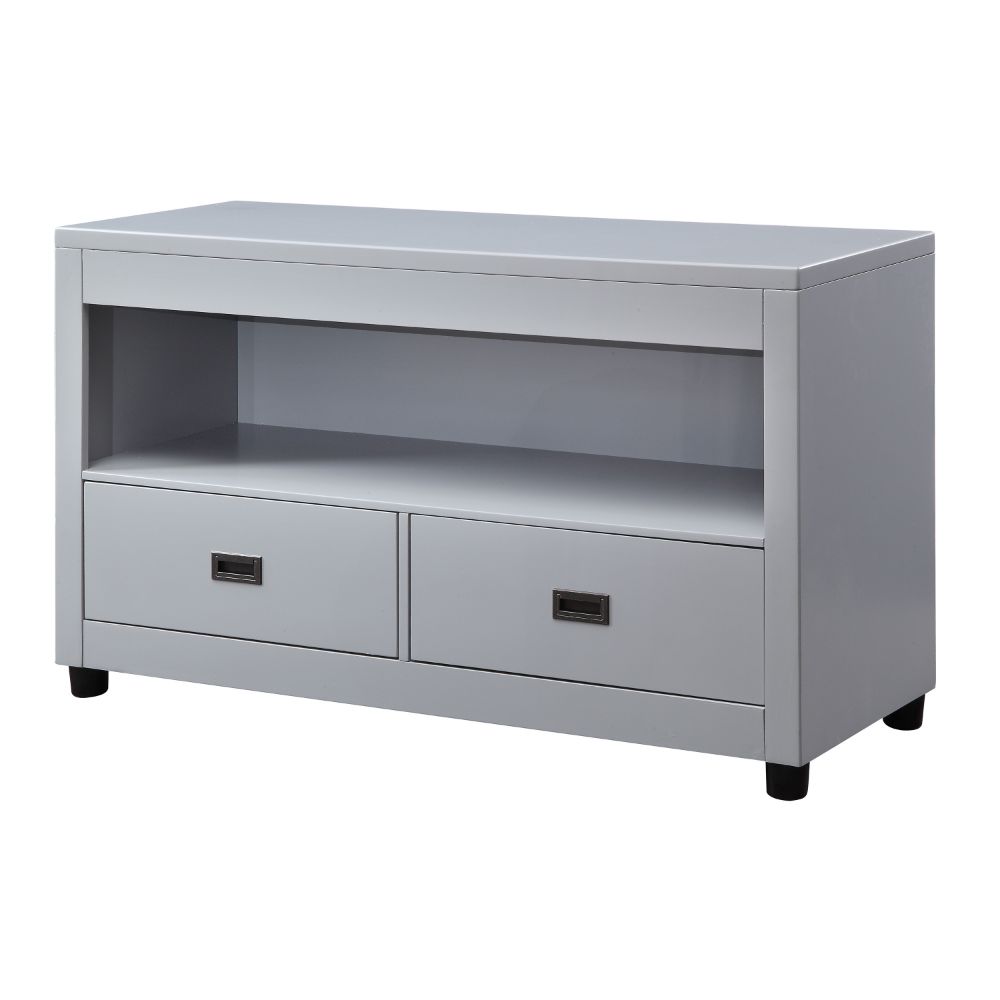 Mesa de sofá rectangular Eleanor con dos cajones
