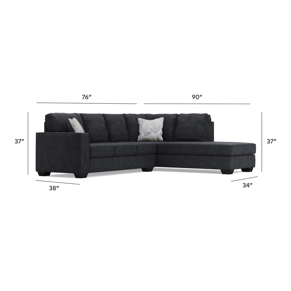 Altari 2-Piece Sleeper Sectional with Chaise