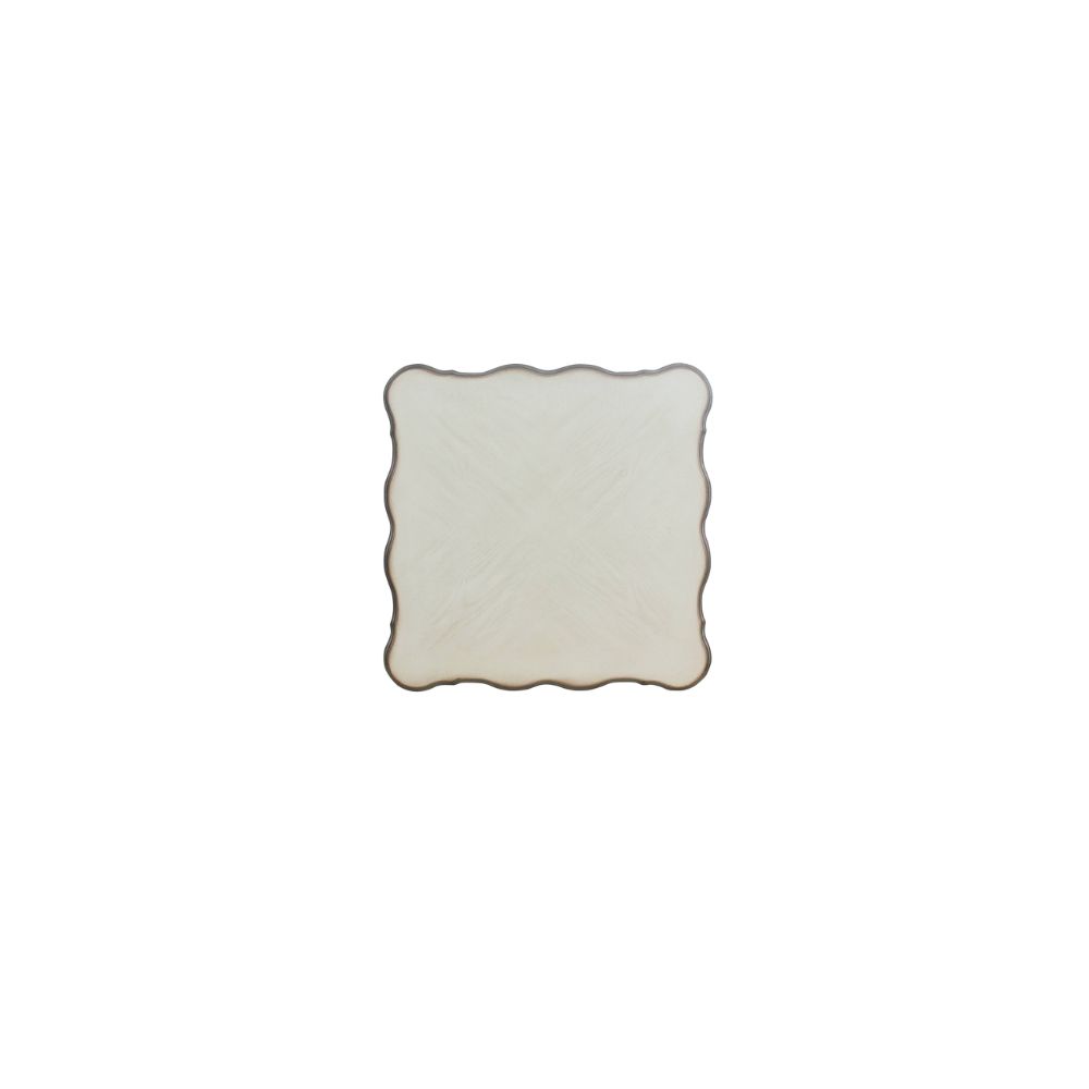 Dresden End Table - Vintage Bone White
