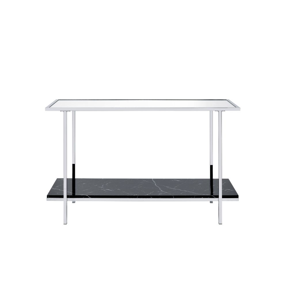 Mesa consola rectangular Angwin de 122 cm de largo