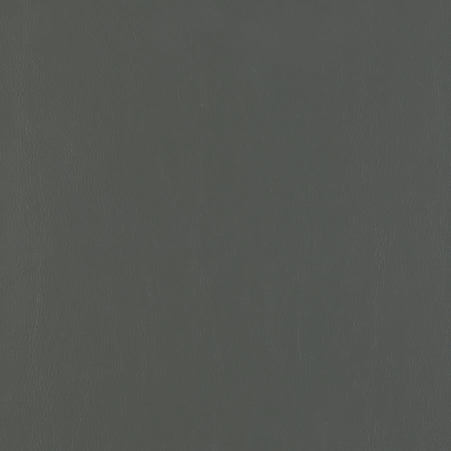 Afshan Upholstered Square Padded Vanity Stool Chrome