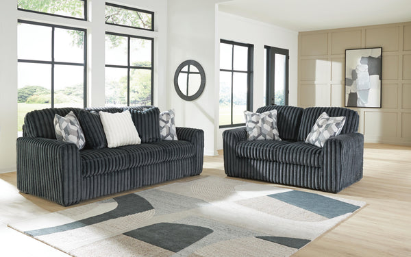 Midnight-Madness 2PC Living Room Set