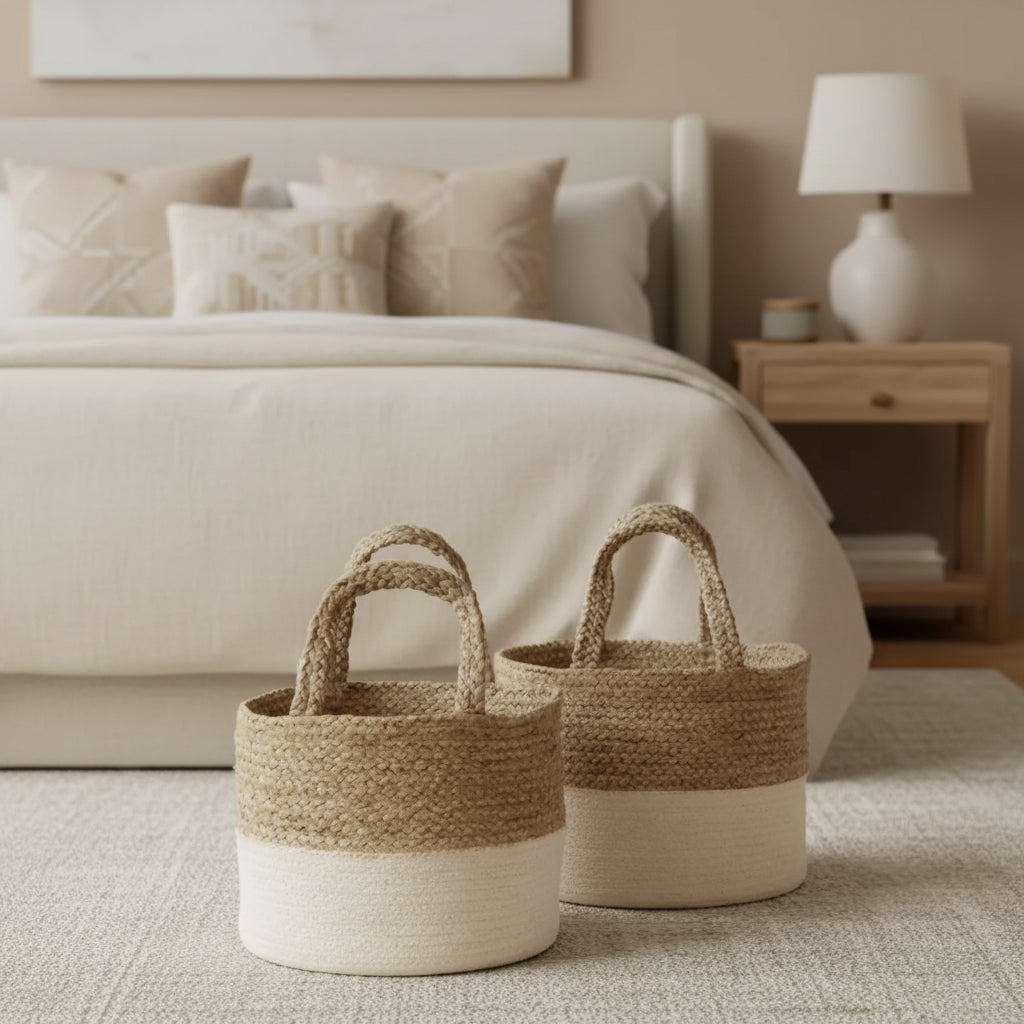 Decorative Storage Baskets (Set of 2)