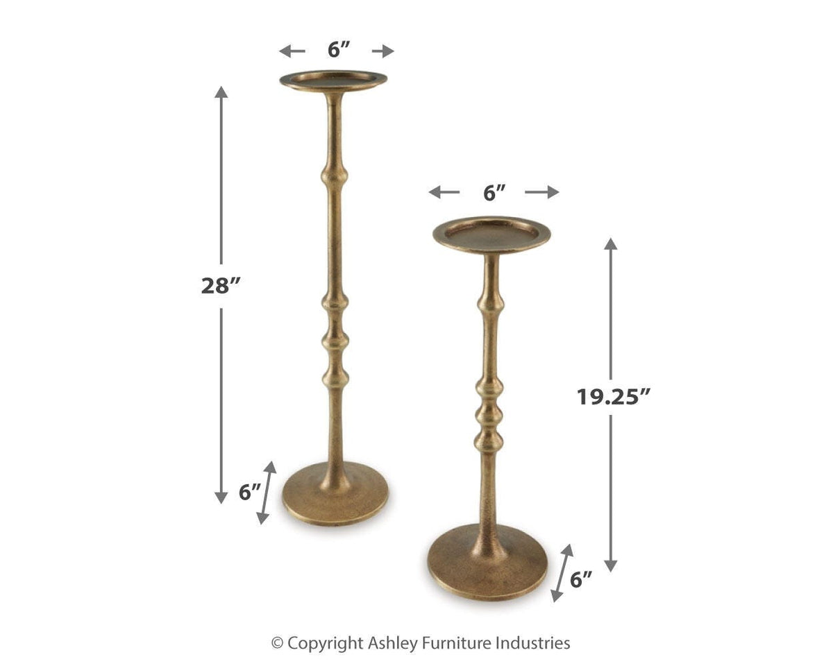 Larwick Candle Holder Set (2/CN)