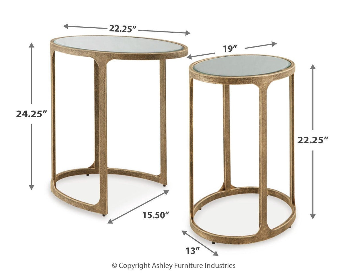 Irmaleigh Accent Table Set (2/CN)