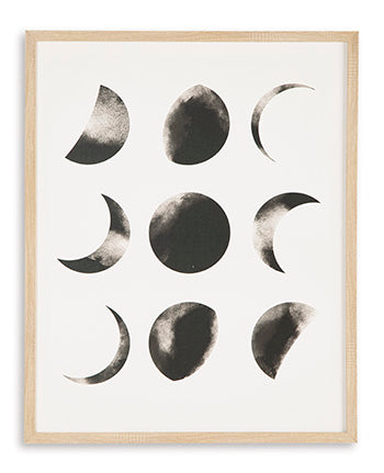 Moon Phases Wall Art