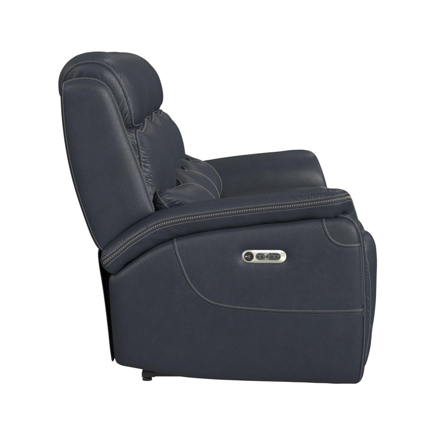 Aruba Power Motion Sofa with Power Headrest in Pebble Navy