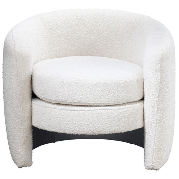 Sillón Boucle blanco Avalon