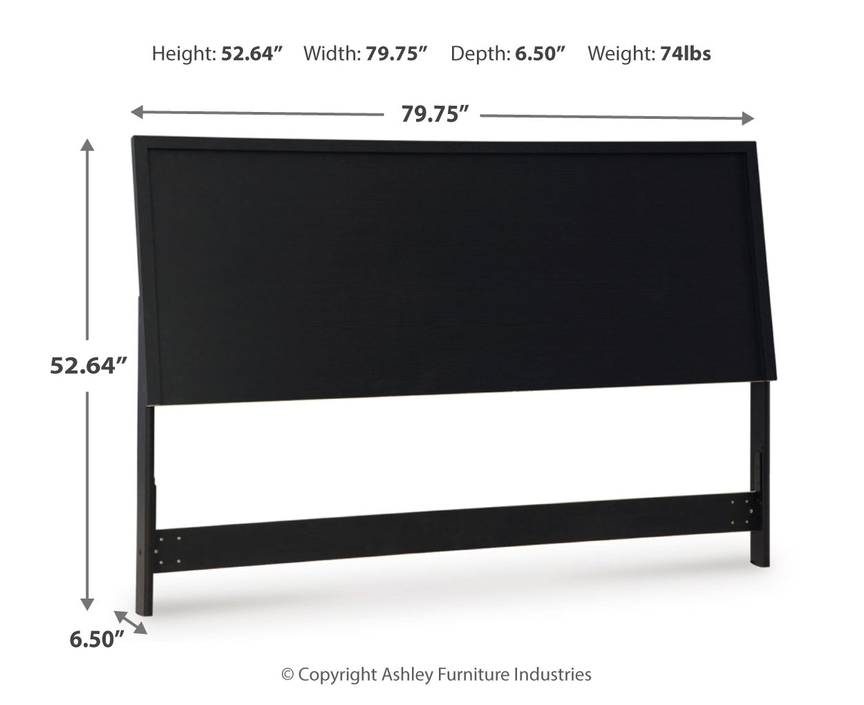 Danziar King Panel Headboard, Dresser, Mirror and Nightstand