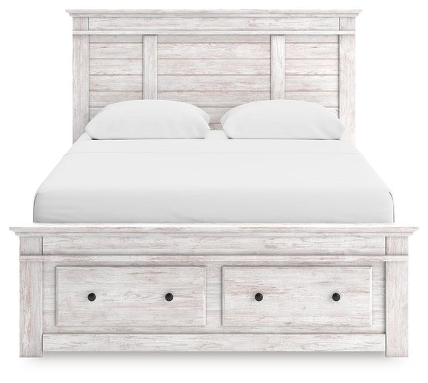 Fenderport Queen Panel Storage Bed