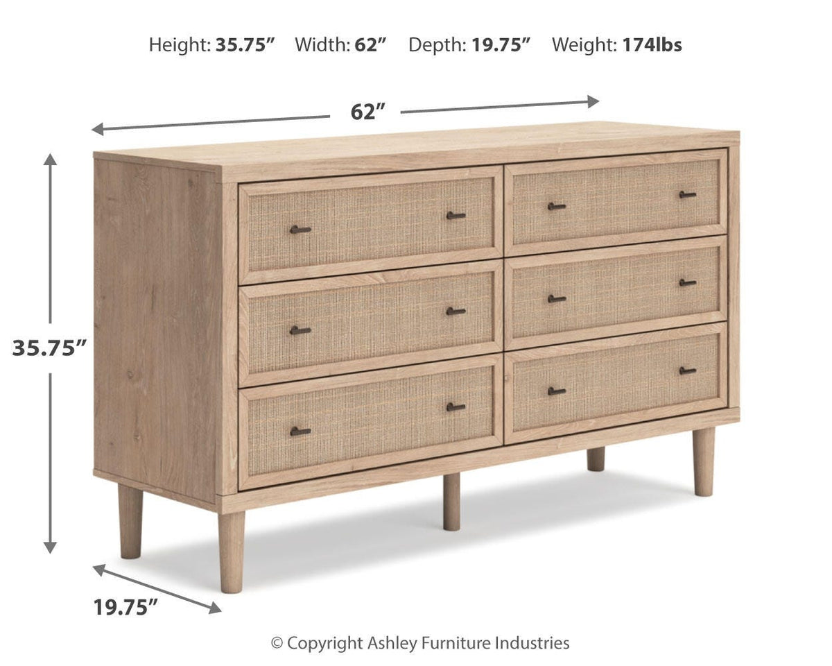 Cielden Six Drawer Dresser