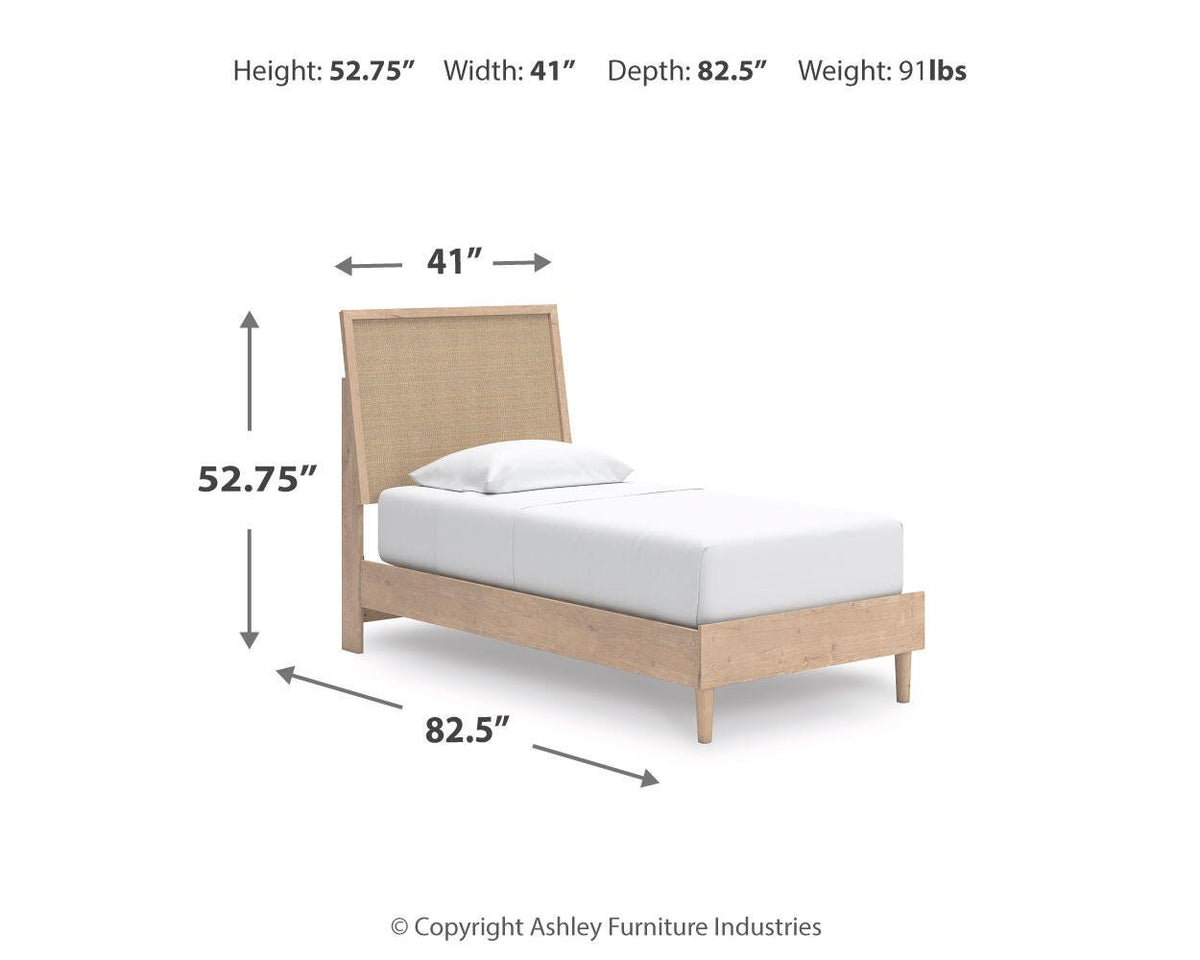 Cielden Twin Panel Bed