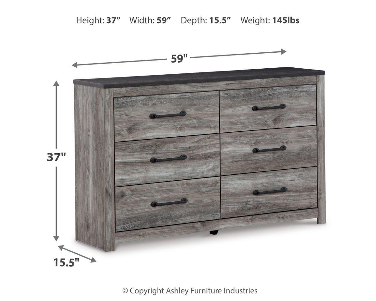 Bronyan Six Drawer Dresser