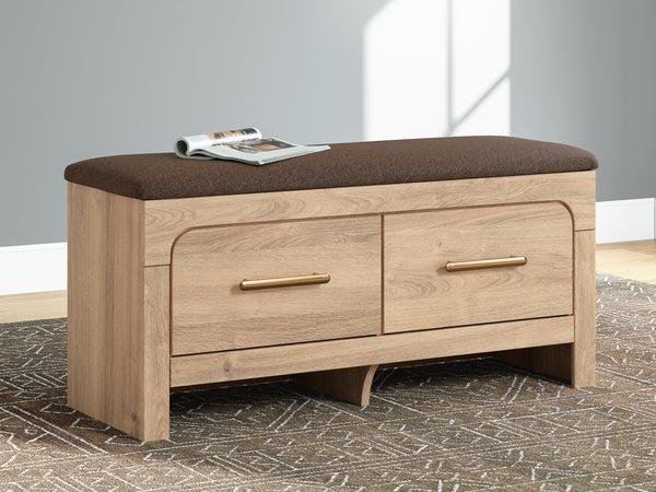 Hollymount Bedroom UPH Storage Bench