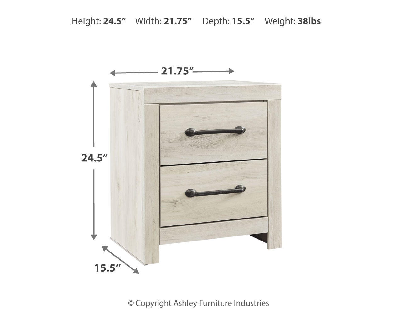 Juego de dormitorio Cambeck Queen de 4 piezas con almacenamiento