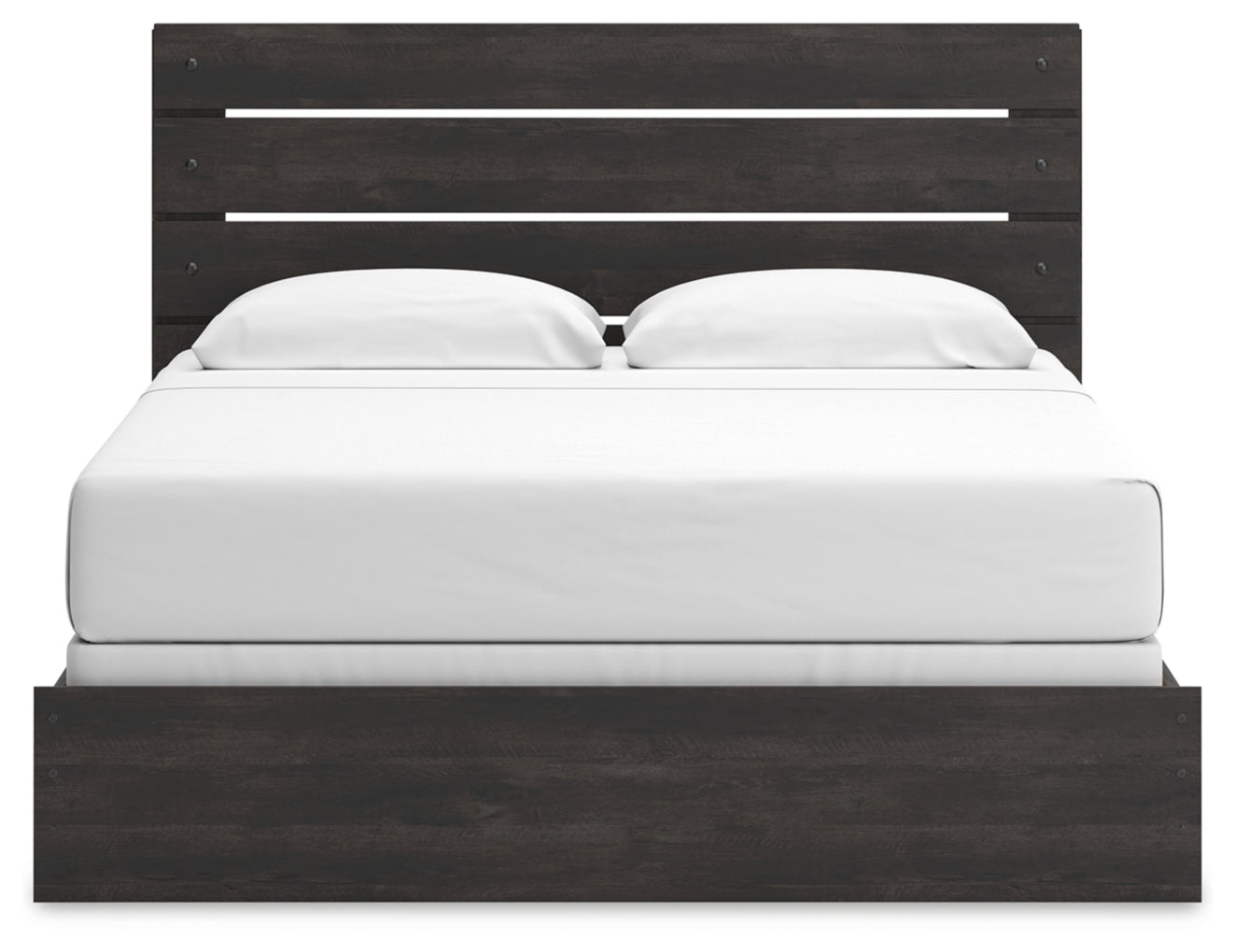 Hollivern King Panel Bed, Dresser, Mirror and Nightstand