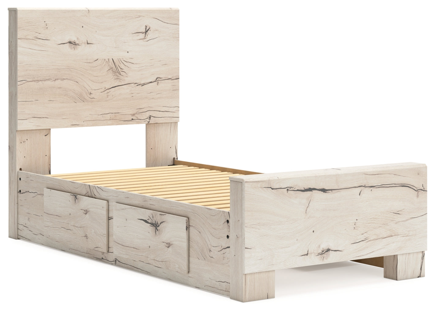 Lawroy Twin Panel Bed with Storage