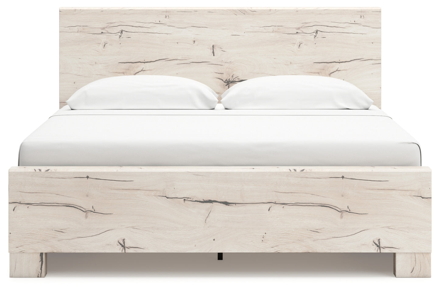 Lawroy King Panel Bed with Storage, Dresser, Mirror and Nightstand