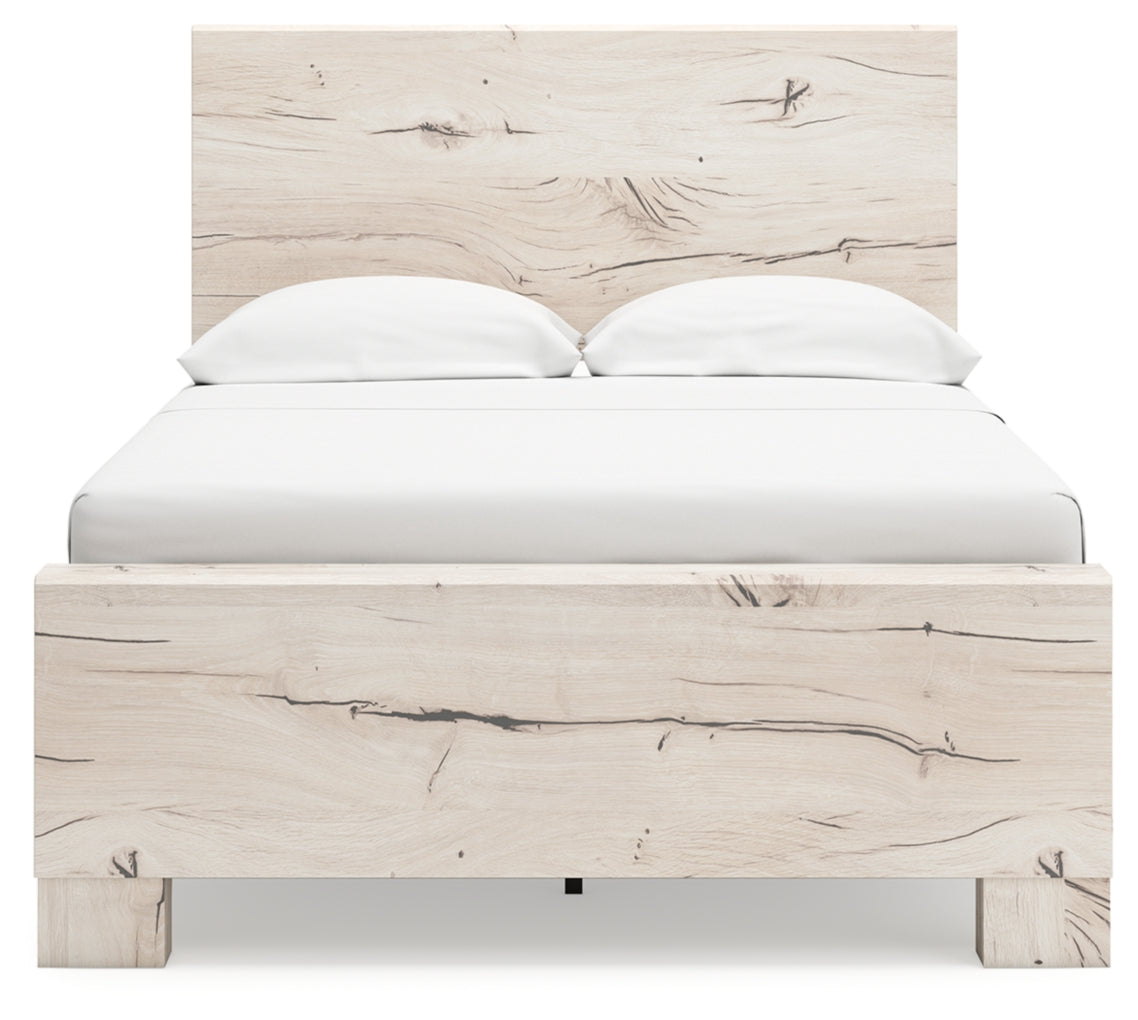 Lawroy Full Panel Bed, Dresser, Mirror and Nightstand