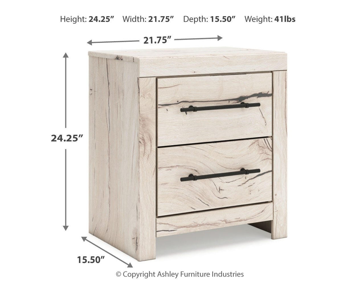 Lawroy Two Drawer Night Stand