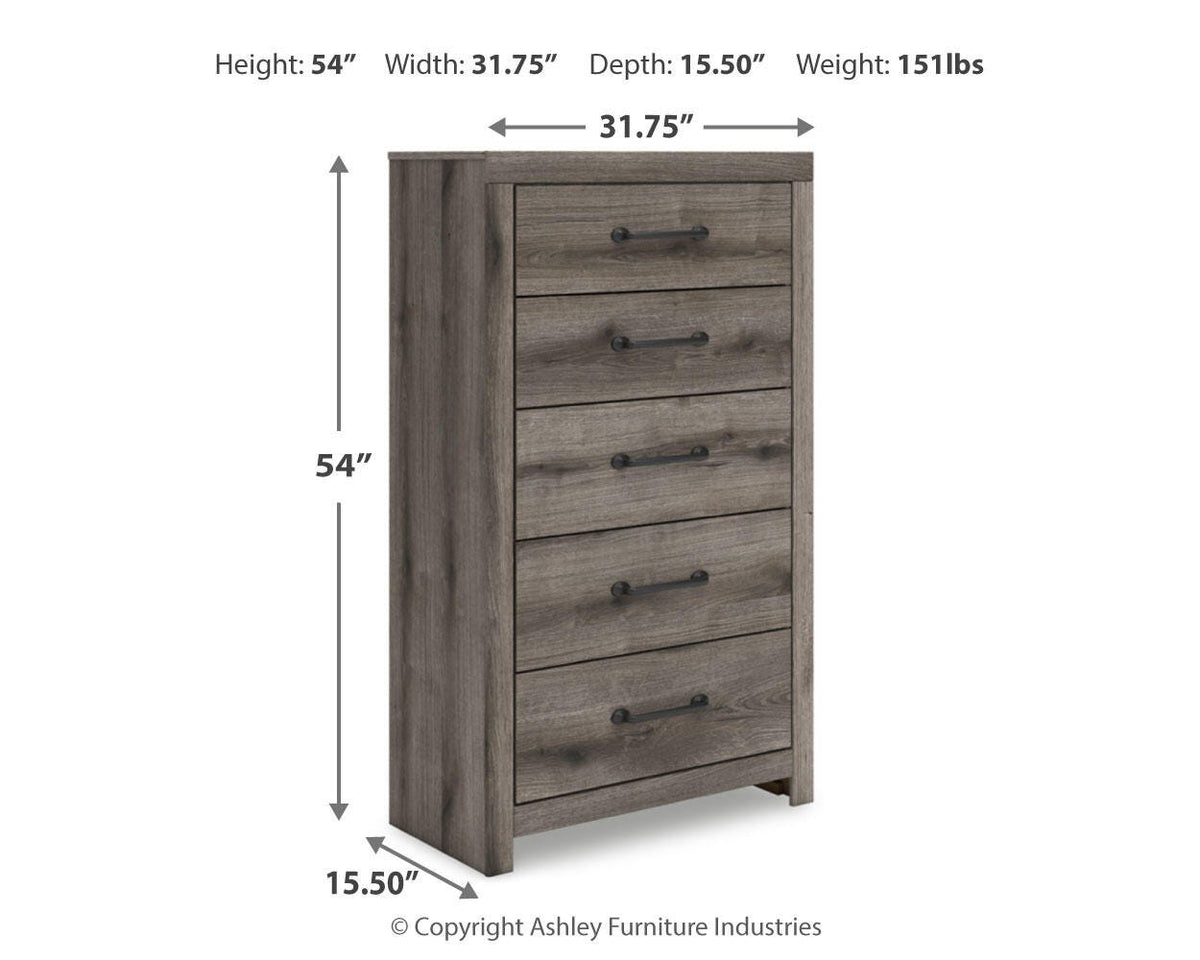 Urbanoore Five Drawer Chest