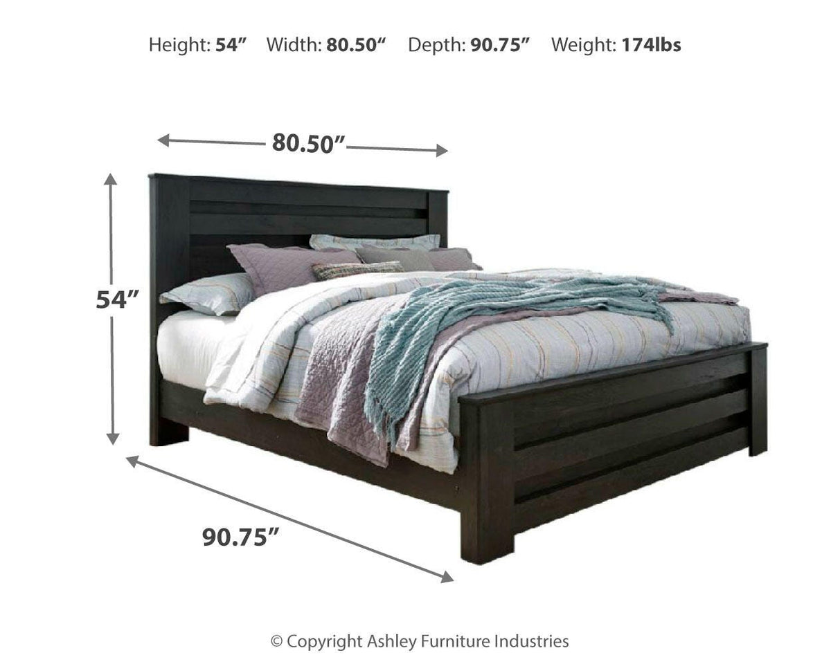 Brinxton King Panel Bed
