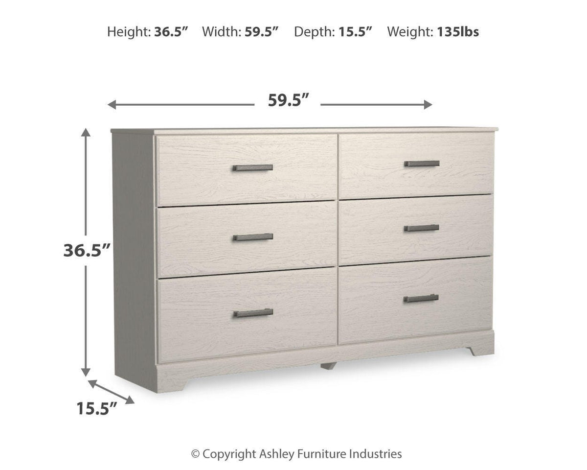Stelsie Six Drawer Dresser